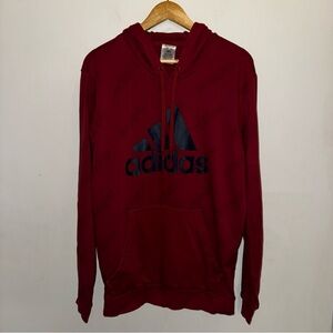 Adidas Men's Favorite Graphic Logo Hooded Sweatshirt Legendary Size Large